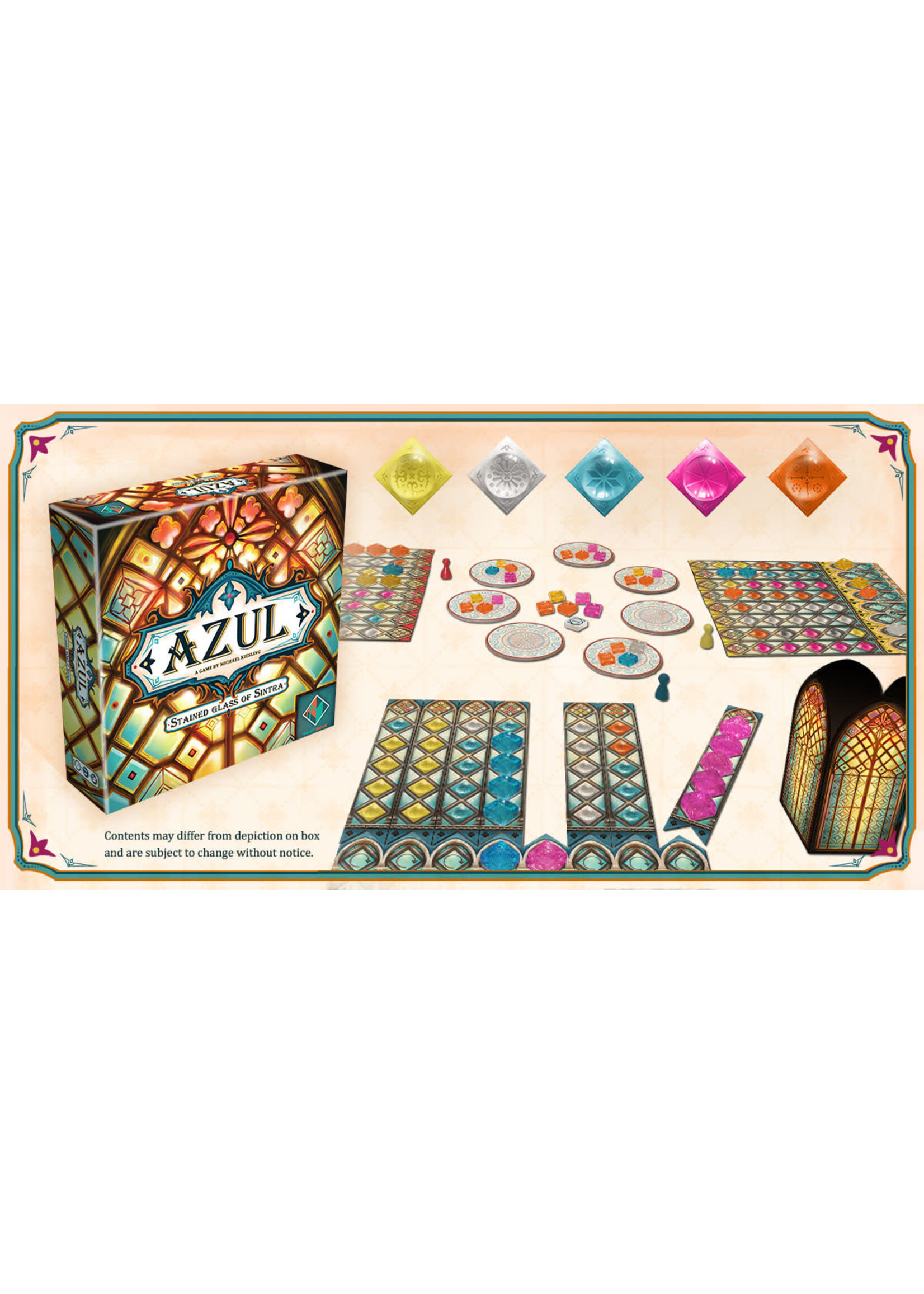 Azul Stained Glass of Sintra Stand Alone