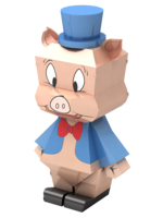 Metal Earth ***MEM044: Porky Pig