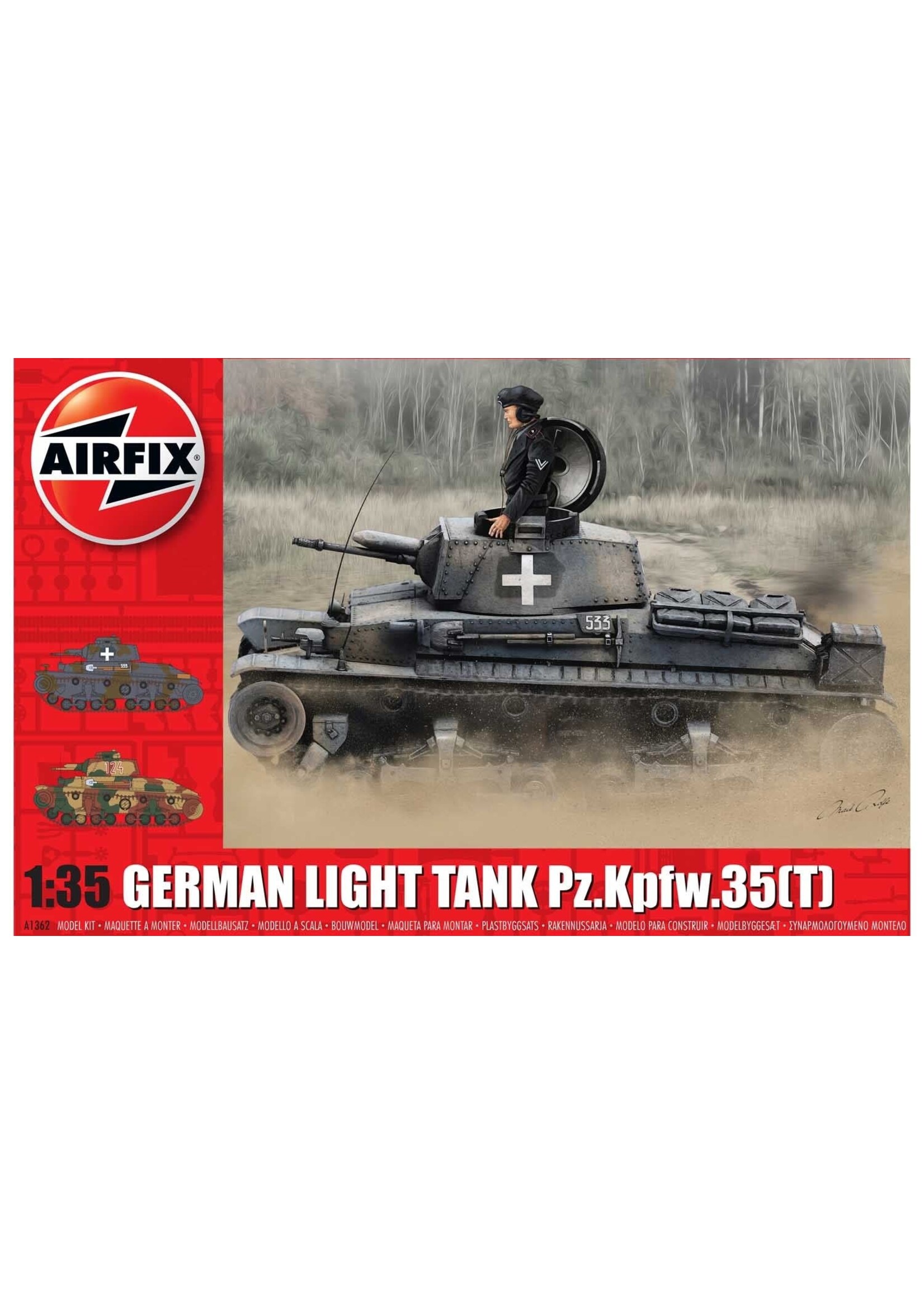 Airfix AIR01362 Pz.Kpfw.35(T) German Light Tank  (1/35)