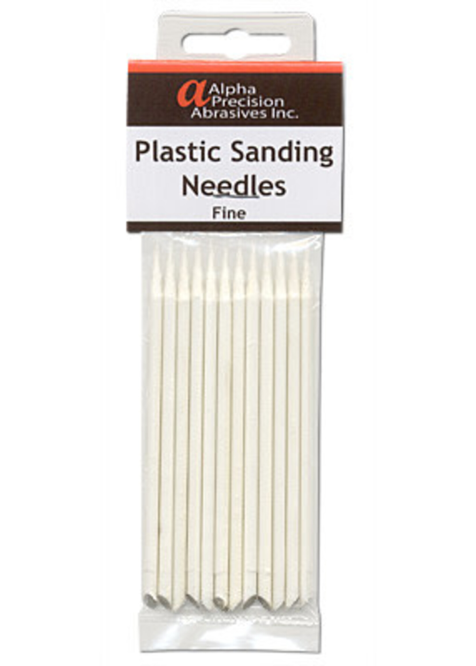 Alpha Precision Abrasives ALP403 Fine Sanding Needles 320 Grit (8pc)