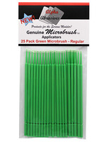 Alpha Precision Abrasives ALP1302 Regular Green Micro Brushes (25pc)