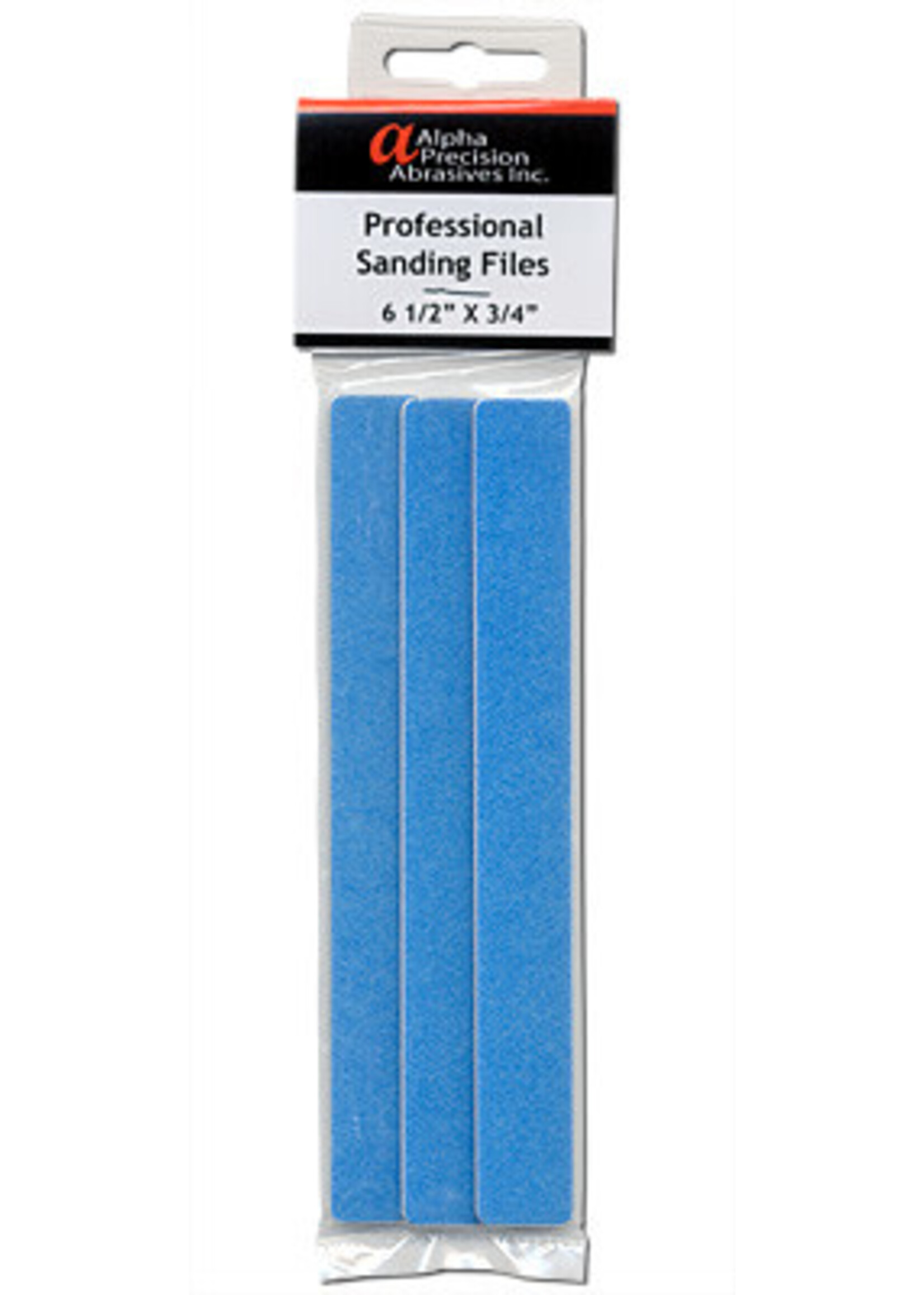 Alpha Precision Abrasives ALP312 Hobby File Medium 3/4 x 6 1/2 in