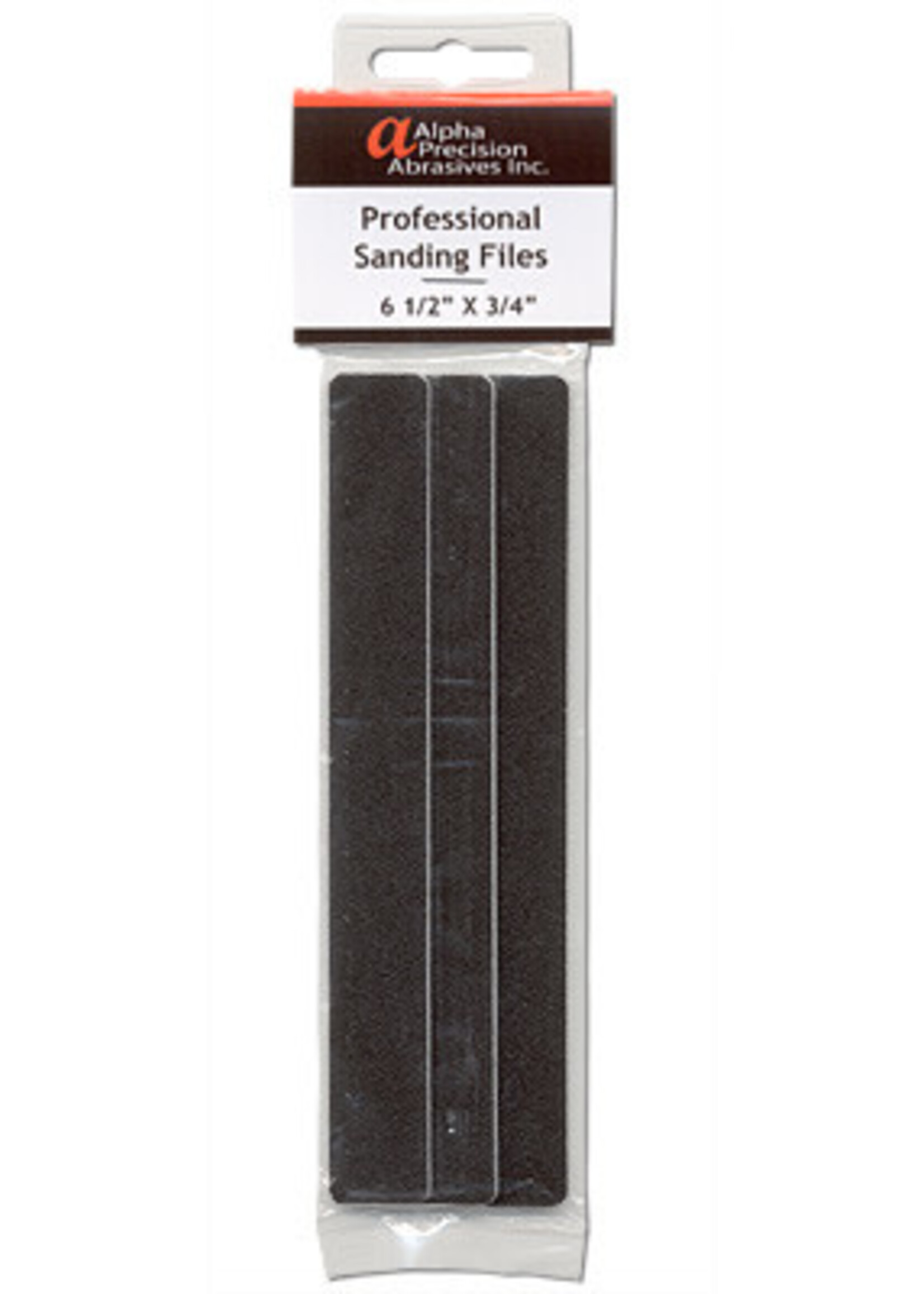 Alpha Precision Abrasives ALP311 Hobby File Coarse 3/4 x 6 1/2 in