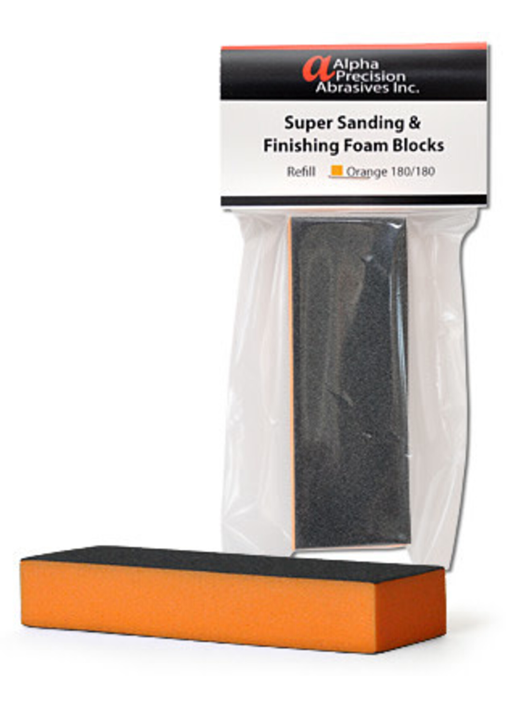 Alpha Precision Abrasives ALP1003 Super Sanding & Finishing Foam Block