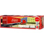 AMT AMT1109 Fruehauf Beaded Van Semi Trailer (1/25) Coca Cola