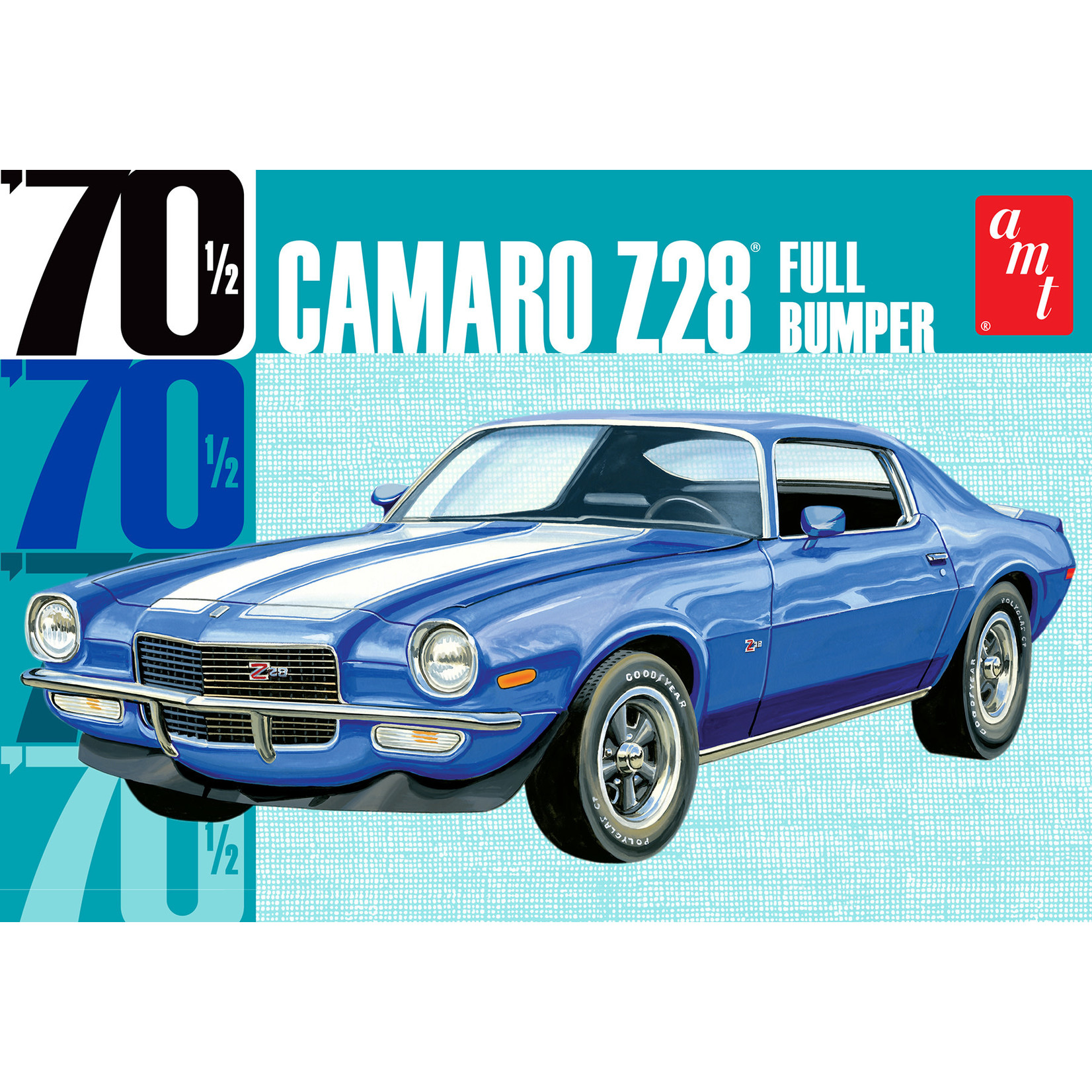 AMT AMT1155 1970 Camaro Z28 Full Bumper (1/25)