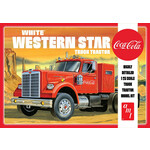AMT AMT1160 White Western Star Semi Tractor Coca Cola (1/25)