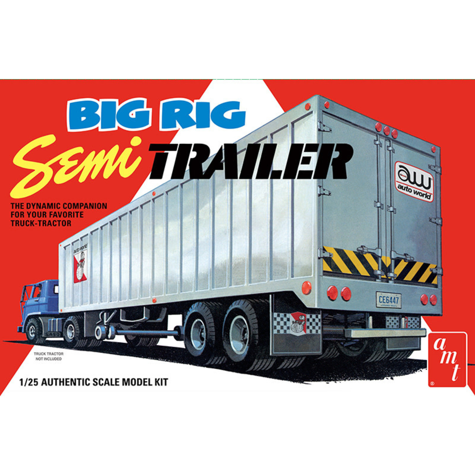 AMT AMT1164 Big Rig Semi Trailer (1/25)