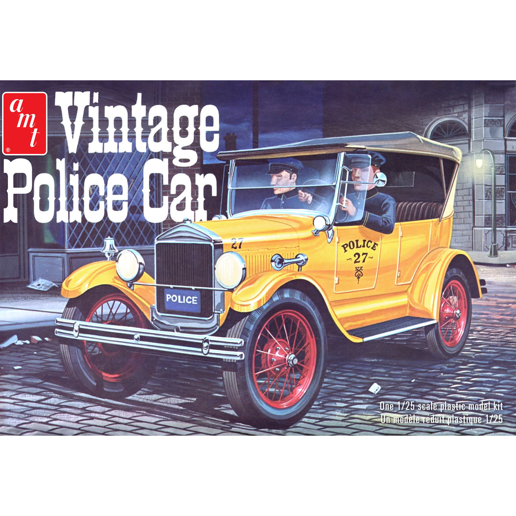 AMT AMT1182 1927 Ford T Vintage Police Car (1/25)