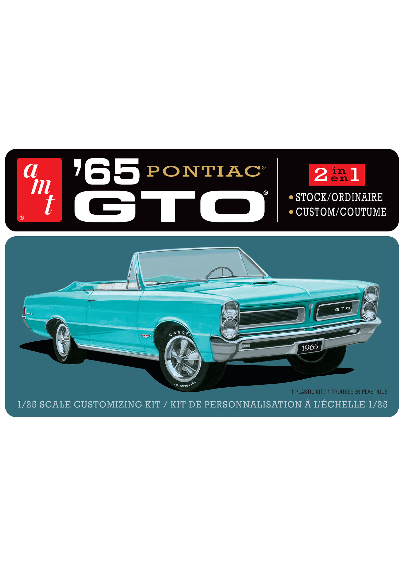 AMT ***AMT1191 1965 Pontiac GTO (1/25)