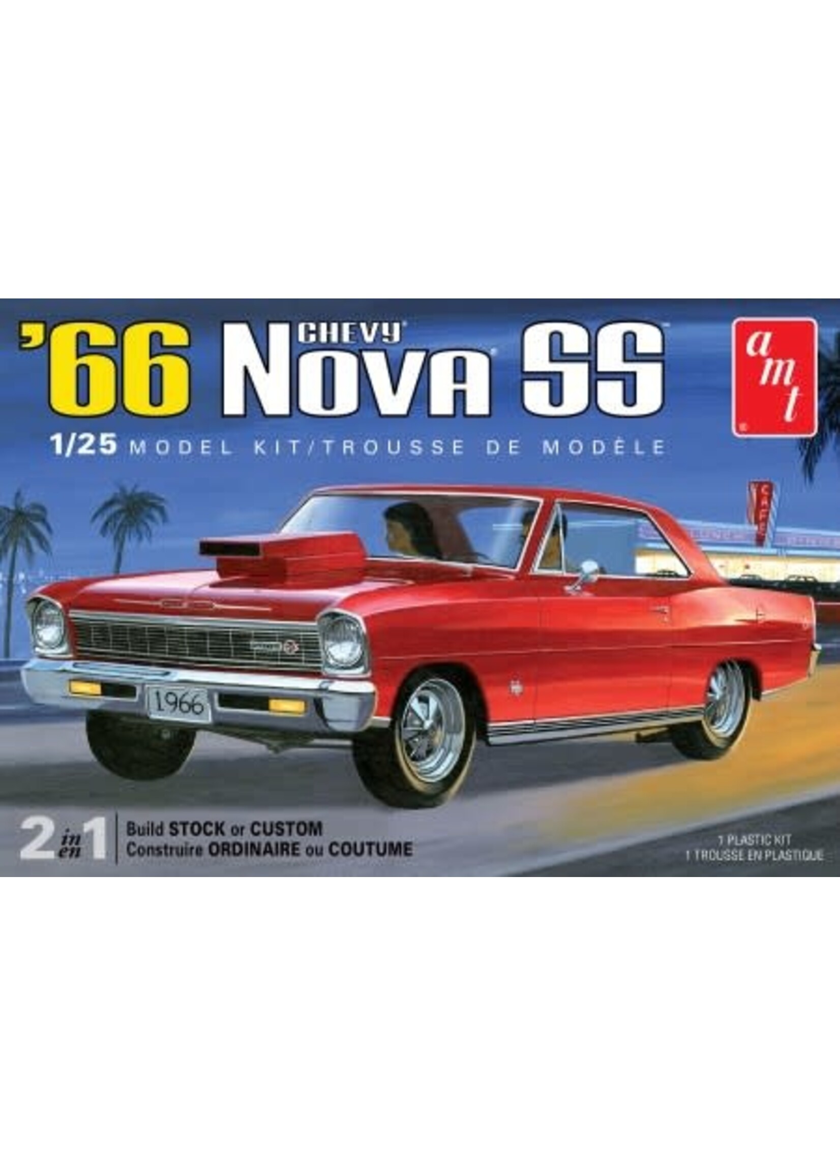 AMT ***AMT1198 1966 Chevy Nova SS 2T (1/25)