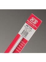 K&S Metals KSE8104 3/16 Aluminum Tube