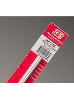 K&S Metals KSE8106 1/4" OD Aluminum Tube (1pc)