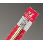 K&S Metals KSE8135 3/8 OD Round Brass Tube (1pc)