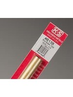 K&S Metals KSE8138 15/32 Round Brass Tube