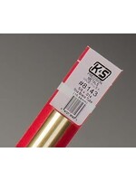 K&S Metals KSE8143 5/8 Round Brass Tube