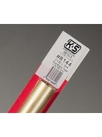 K&S Metals KSE8144 21/32 Round Brass Tube