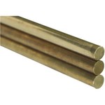 K&S Metals KSE8159 .020 inch Solid Brass Rod (5pc)