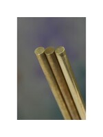 K&S Metals KSE8169 .072 Brass Rod 3pc