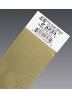 K&S Metals KSE8234 .016x2'' Brass Strip