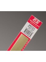 K&S Metals KSE8233 .016x3/4 Brass Strip