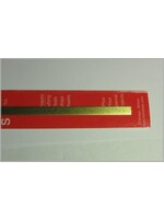 K&S Metals KSE8235 .025x1/4 Brass Strip