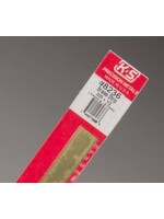 K&S Metals KSE8236 .025x1/2 Brass Strip