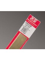 K&S Metals KSE8238 .025x3/4 Brass Strip