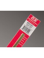 K&S Metals KSE8240 .032x1/4 Brass Strip
