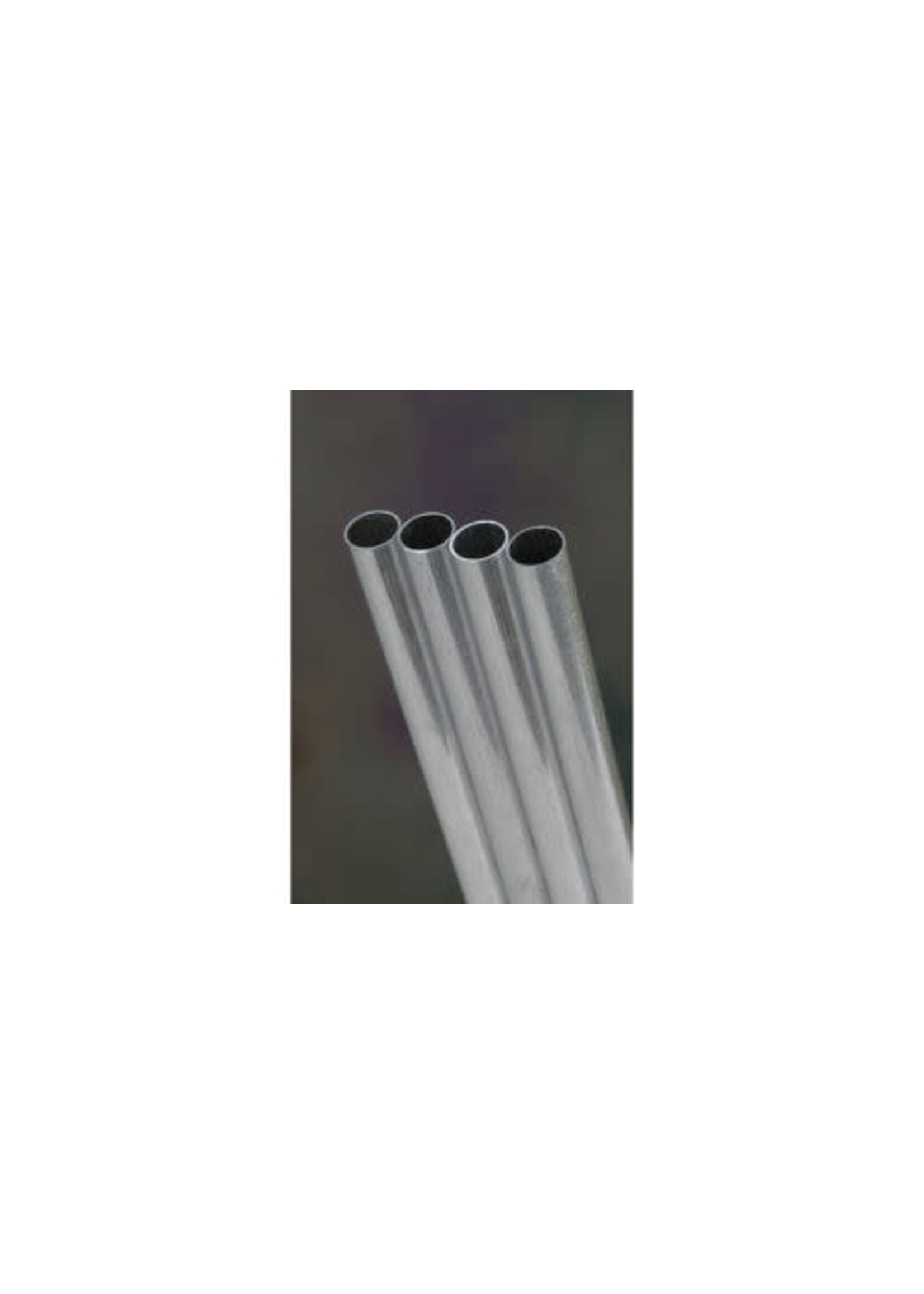 K&S Metals KSE9807 8mm OD Round Aluminum Tube (2pc)