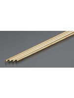 K&S Metals KSE9832 2mm OD Thin Brass Tube
