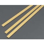 K&S Metals KSE9840 .5x6mm Brass Strip (3pc)