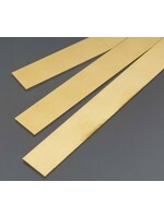 K&S Metals KSE9842 .5x18mm Brass Strip (3pc)