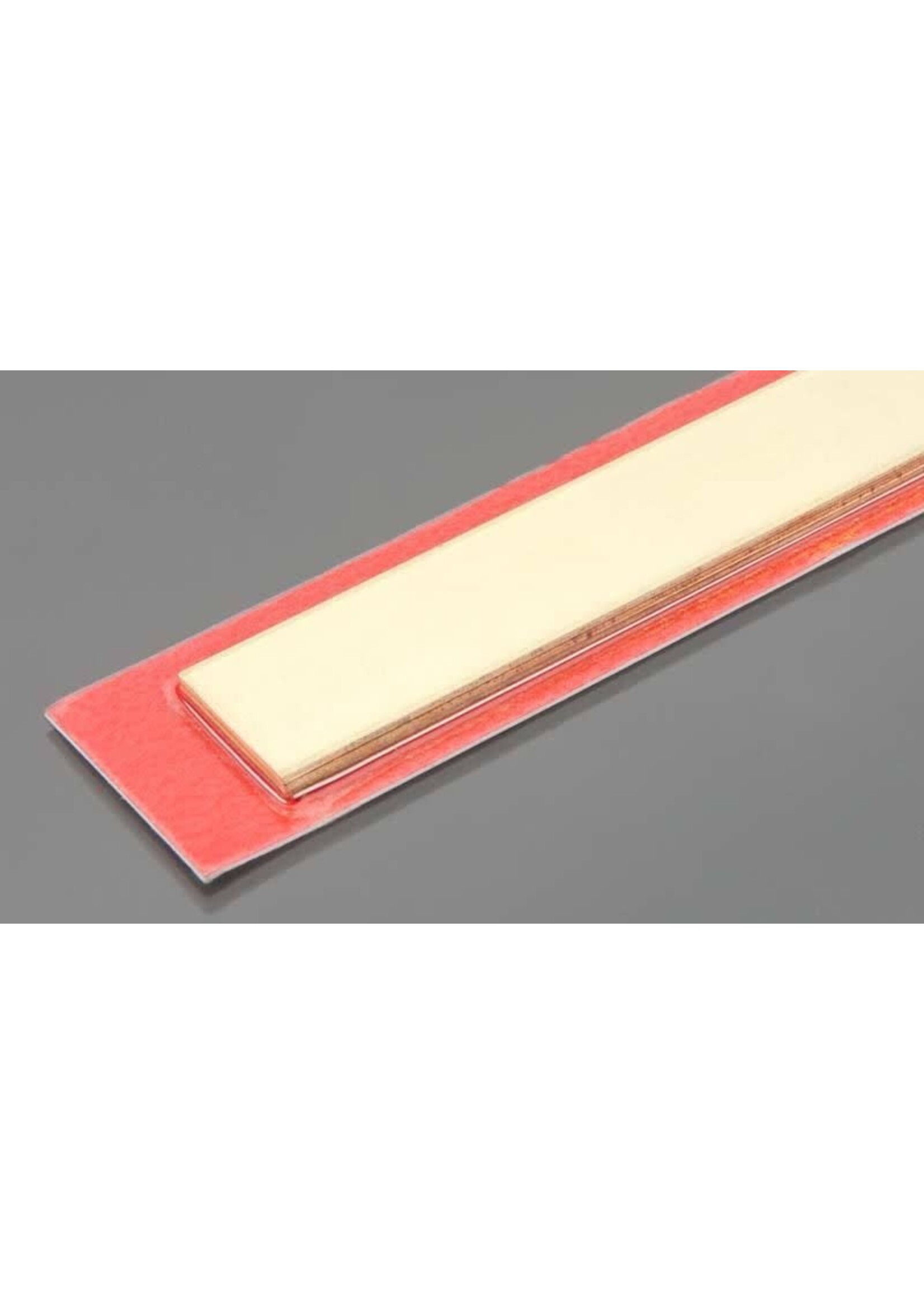 K&S Metals KSE9845 1x18mm Brass Strip (3pc)