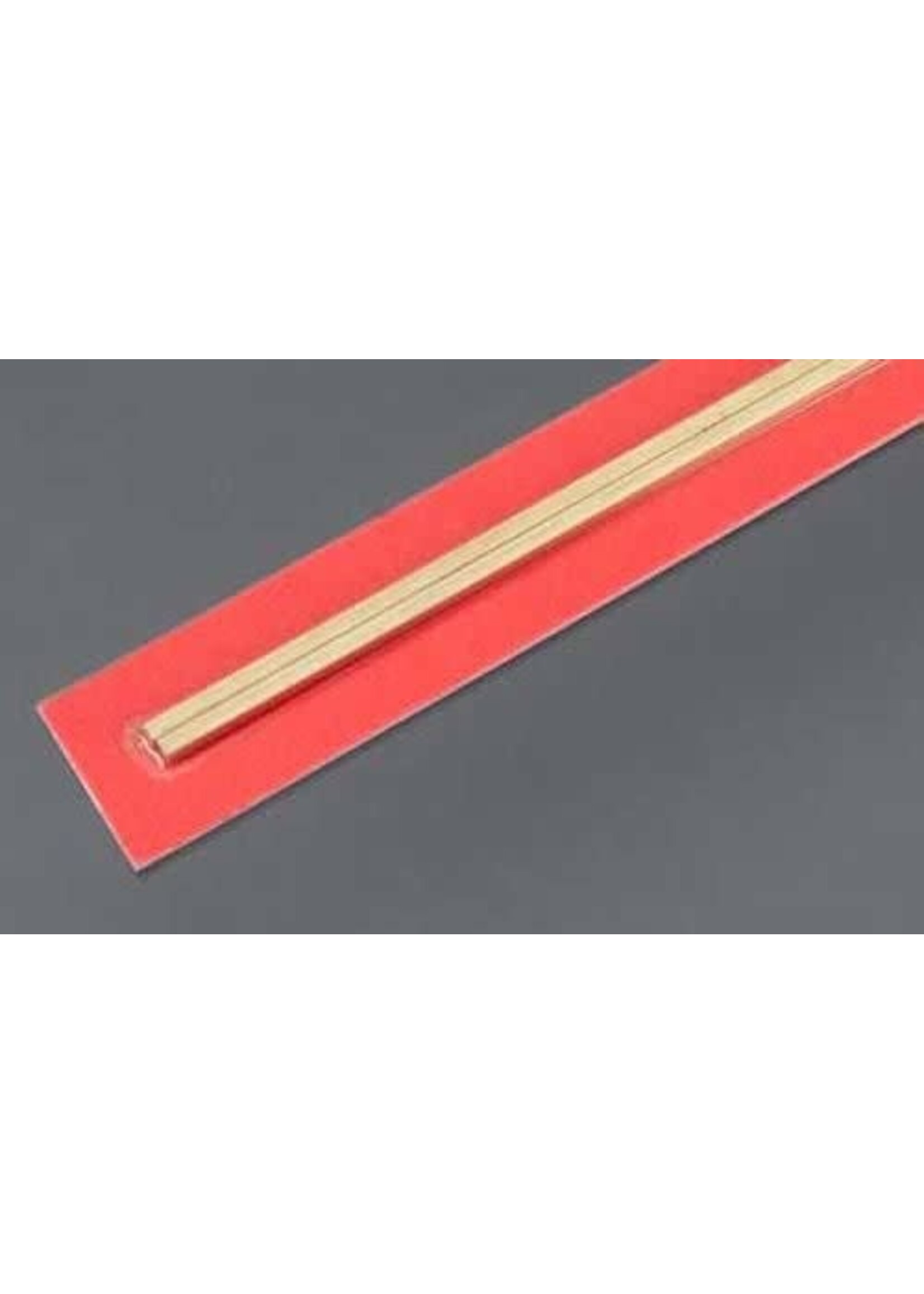 K&S Metals KSE9851 3mm Square Brass Tube