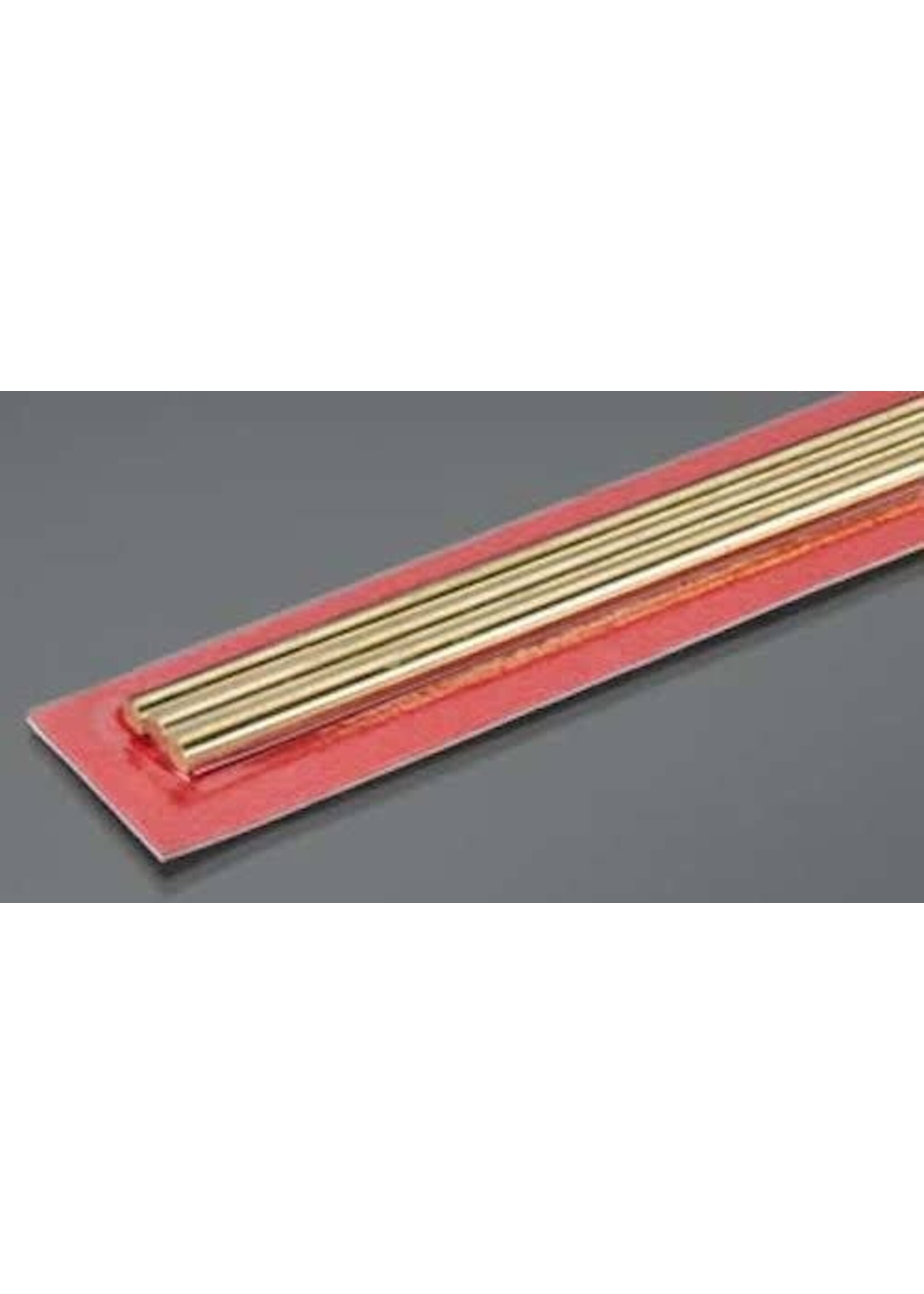 K&S Metals KSE9867 4mm Round Brass Rod (3pc)