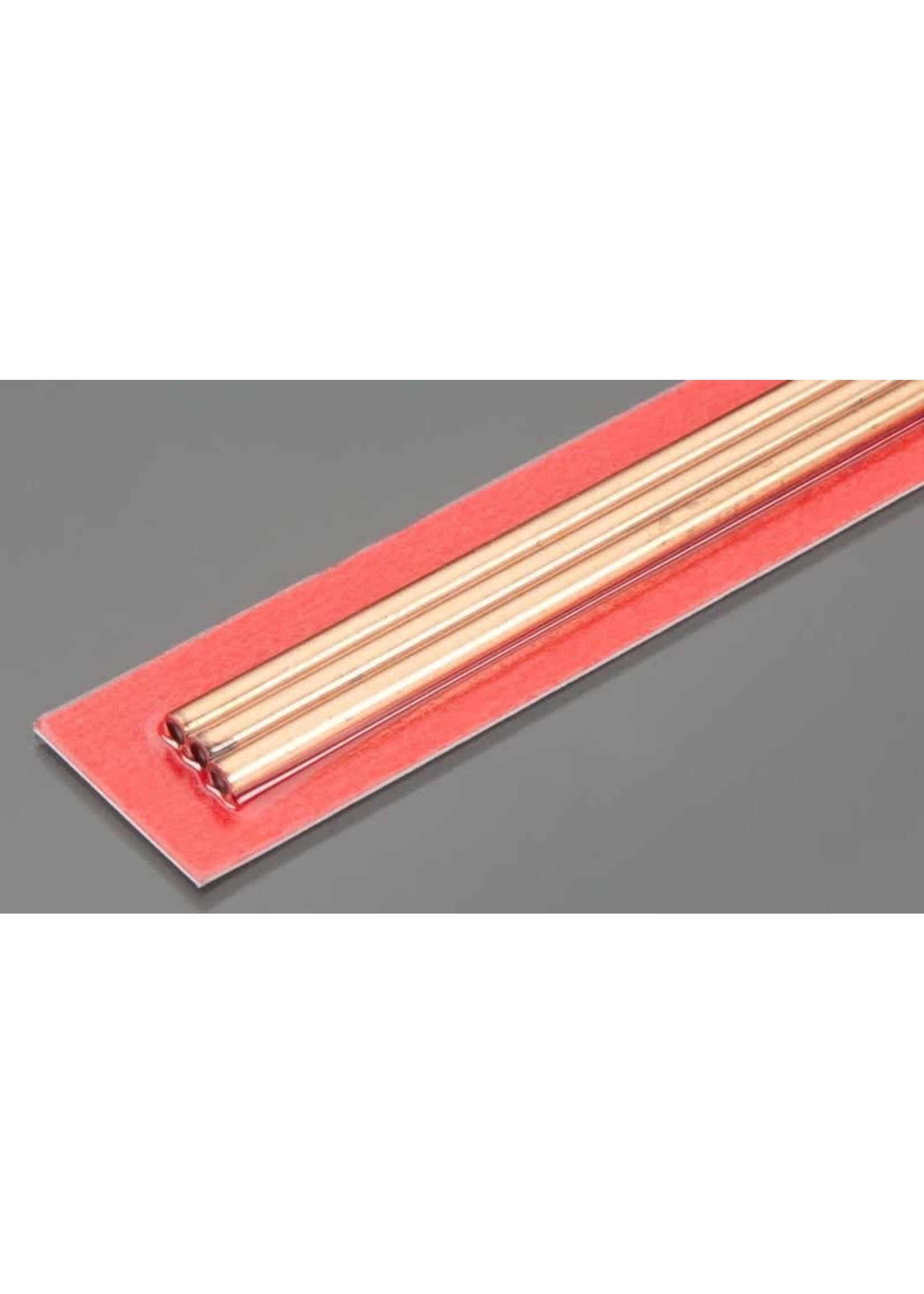 K&S Metals KSE9872 4mm OD Round Copper Tube (3pc)