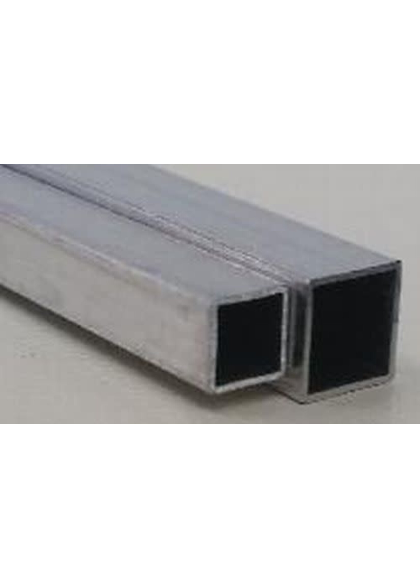 K&S Metals KSE83013 3/16x.014 Square Aluminum  Tube (1pc)
