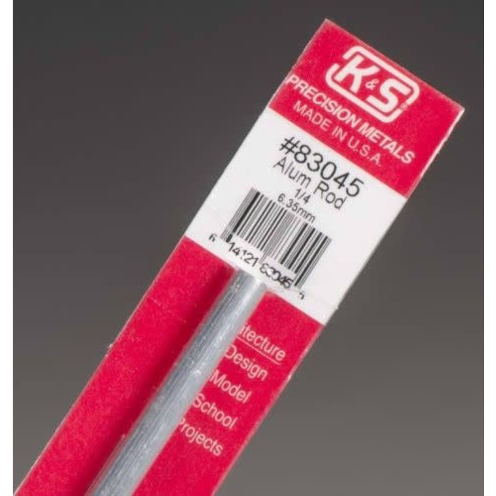 K&S Metals KSE83045 Aluminum Rod