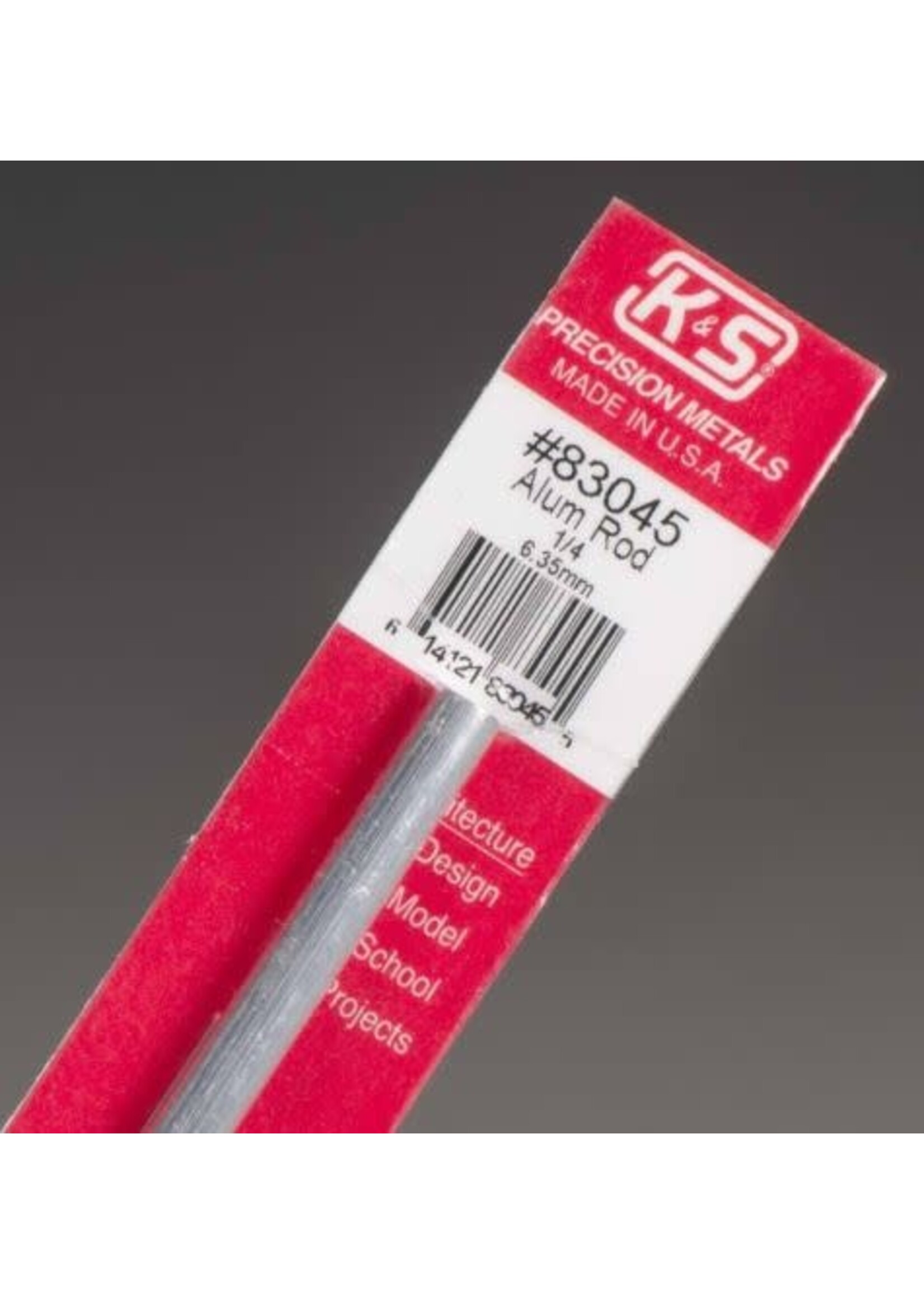 K&S Metals KSE83045 Aluminum Rod