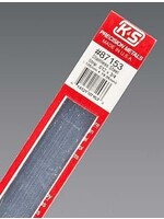 K&S Metals KSE87153 .012x3/4" Stainless Steel Strip