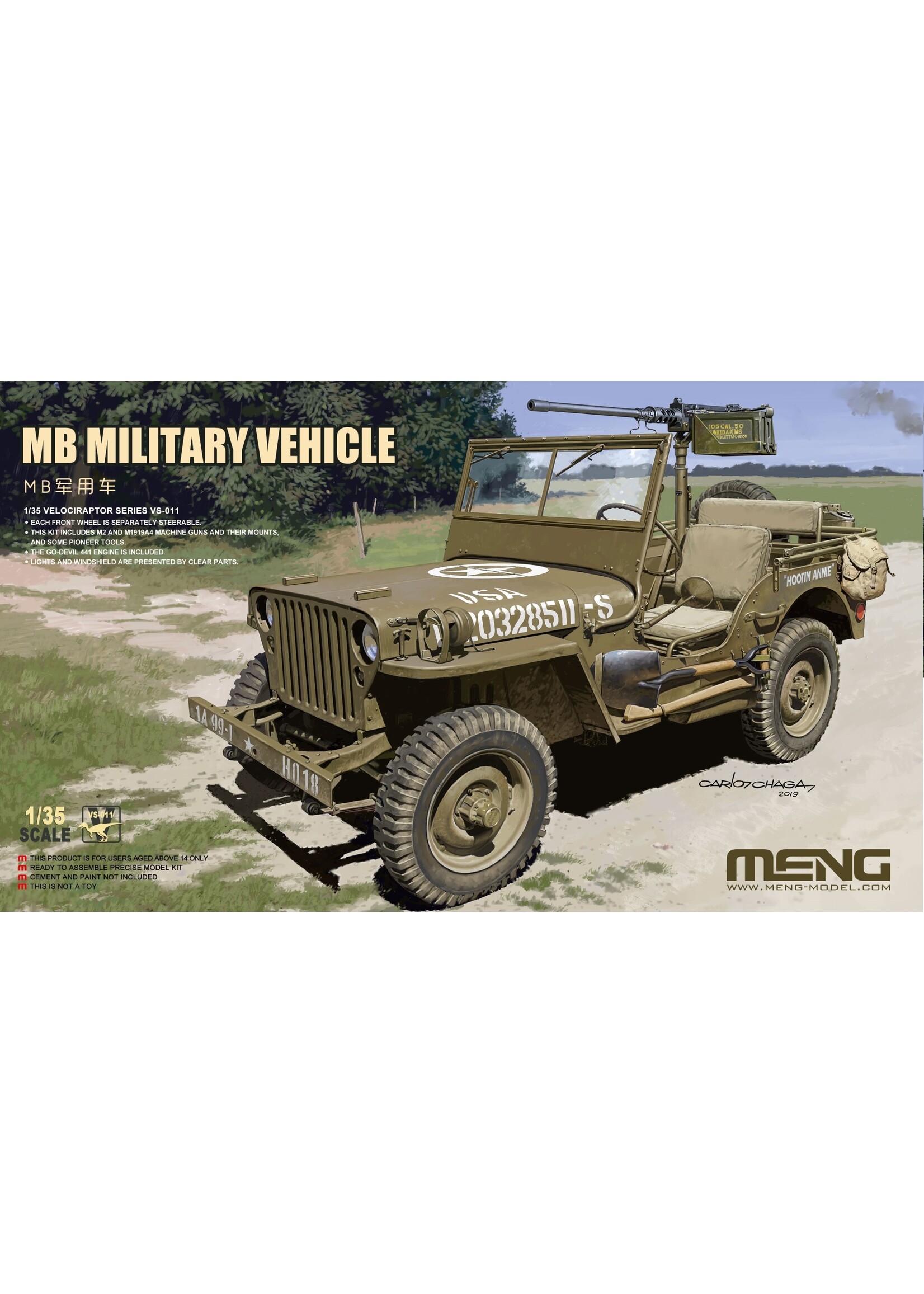 MENG MENGVS011 MB Military Vehicle (1/35)