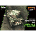 MENG MENGWWT017 British Infantry Tank Churchill World War Toons