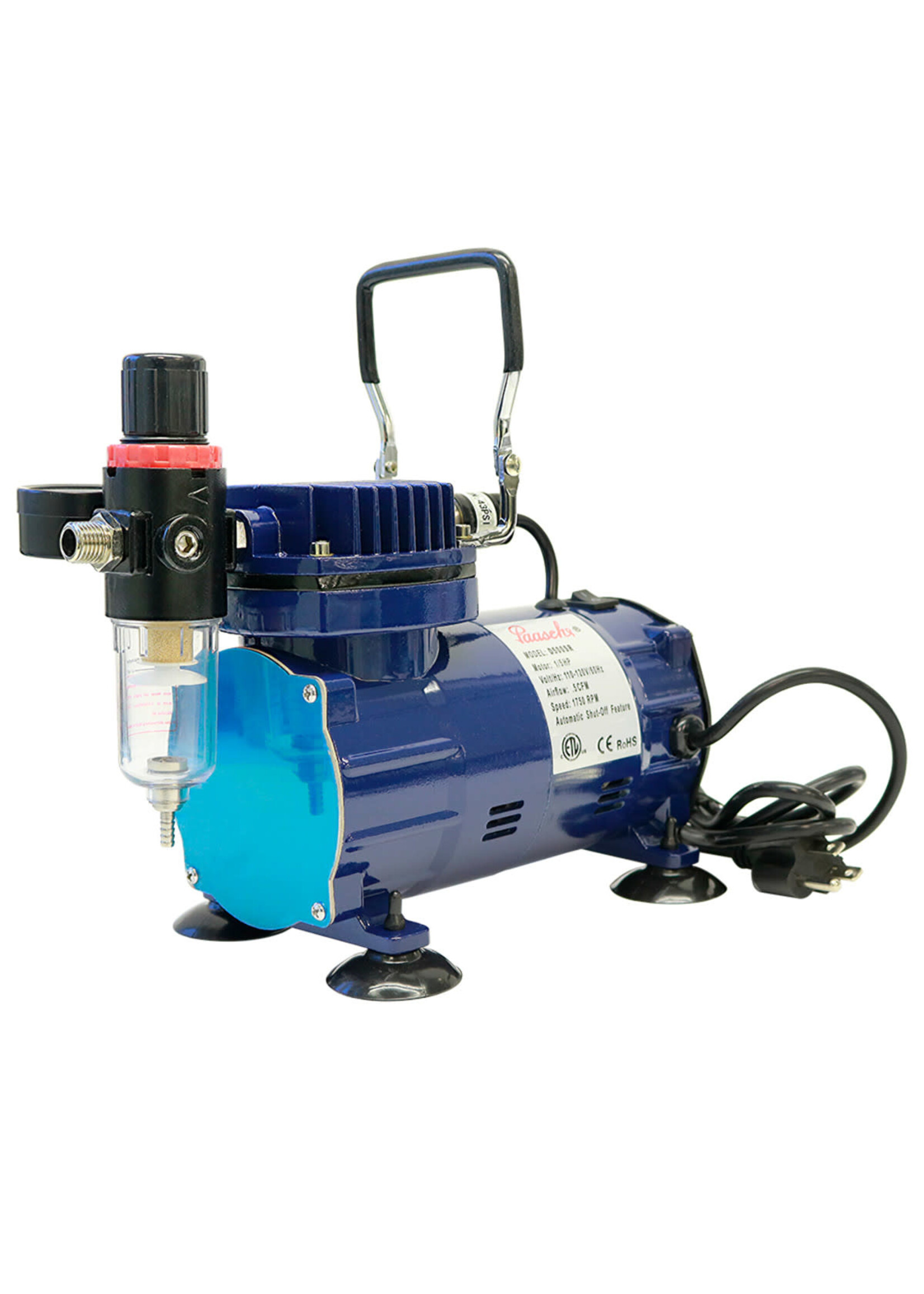Paasche PAAD500SR Compressor 1/5 HP with Regulator