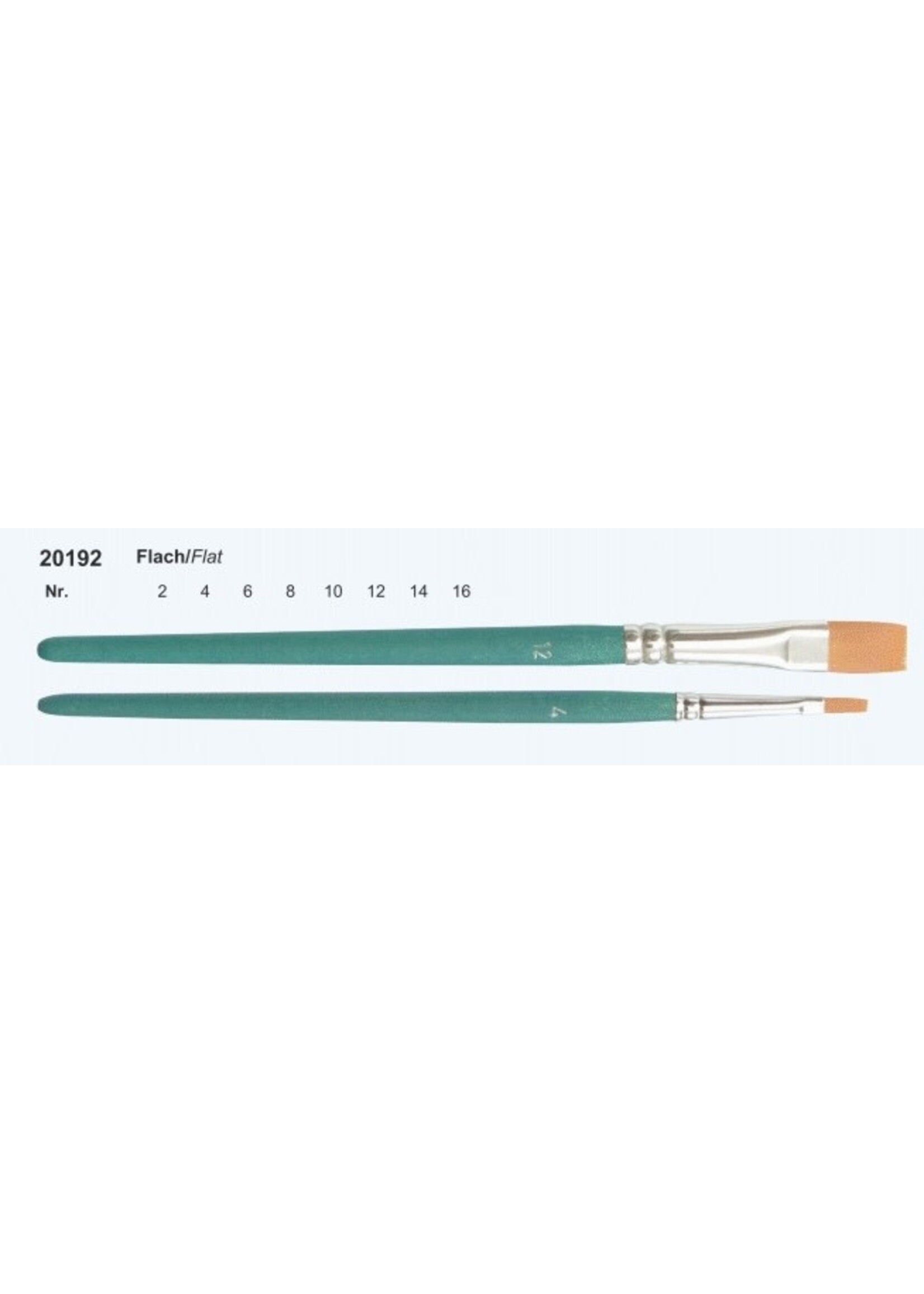 PMX PMXGF6 Flat Brush