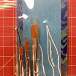 PMX PMXHFS1 Hobby Flat Brush Set #1 (3pc)