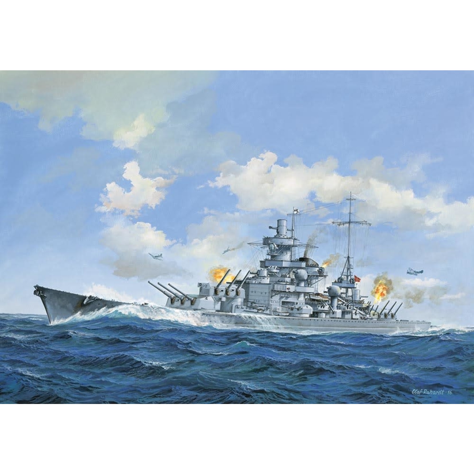 Revell Germany RVG05037: Scharnhorst Battlecruiser