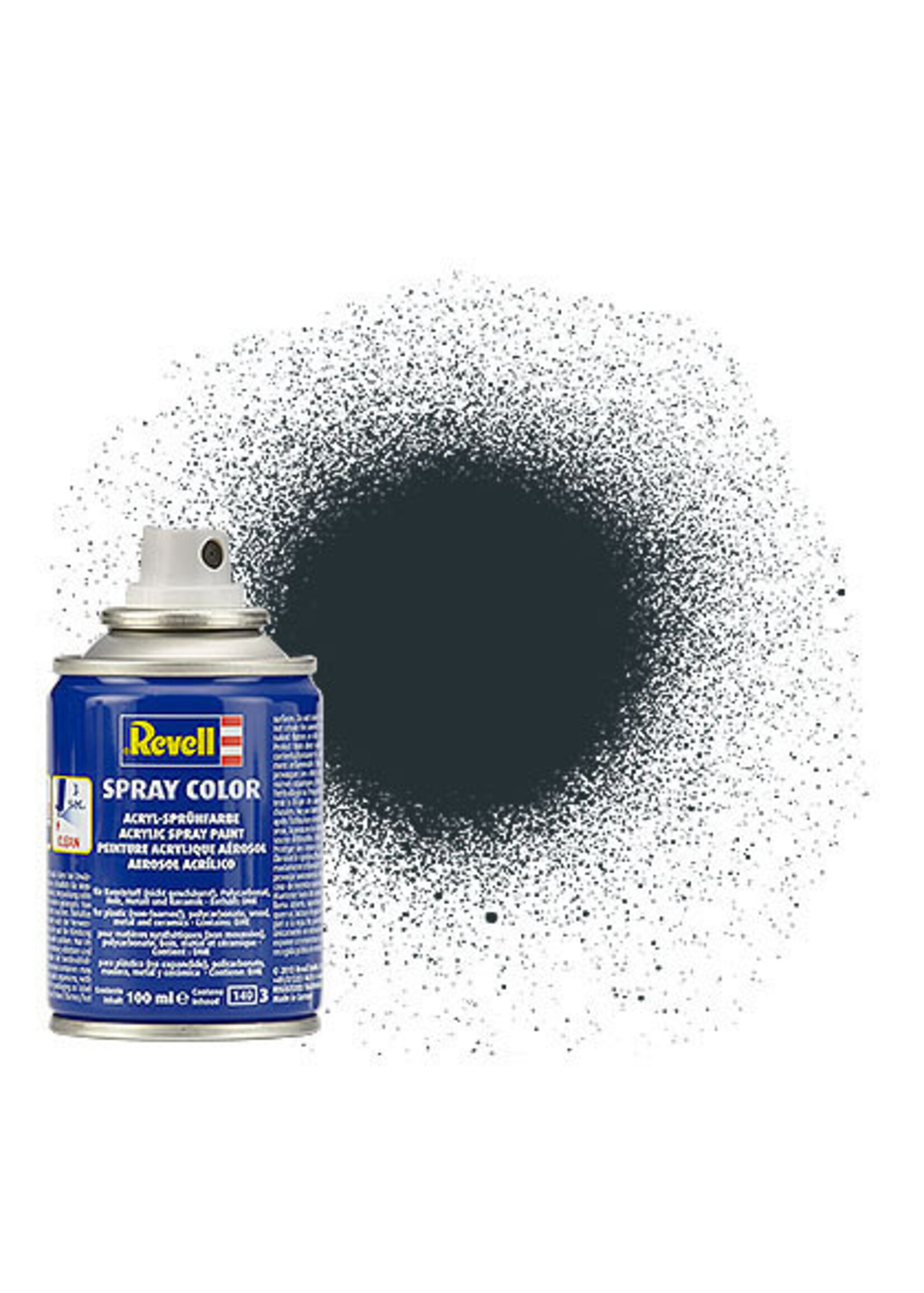 Revell RVG34109 Anthracite Grey Matte Spray (100ml)