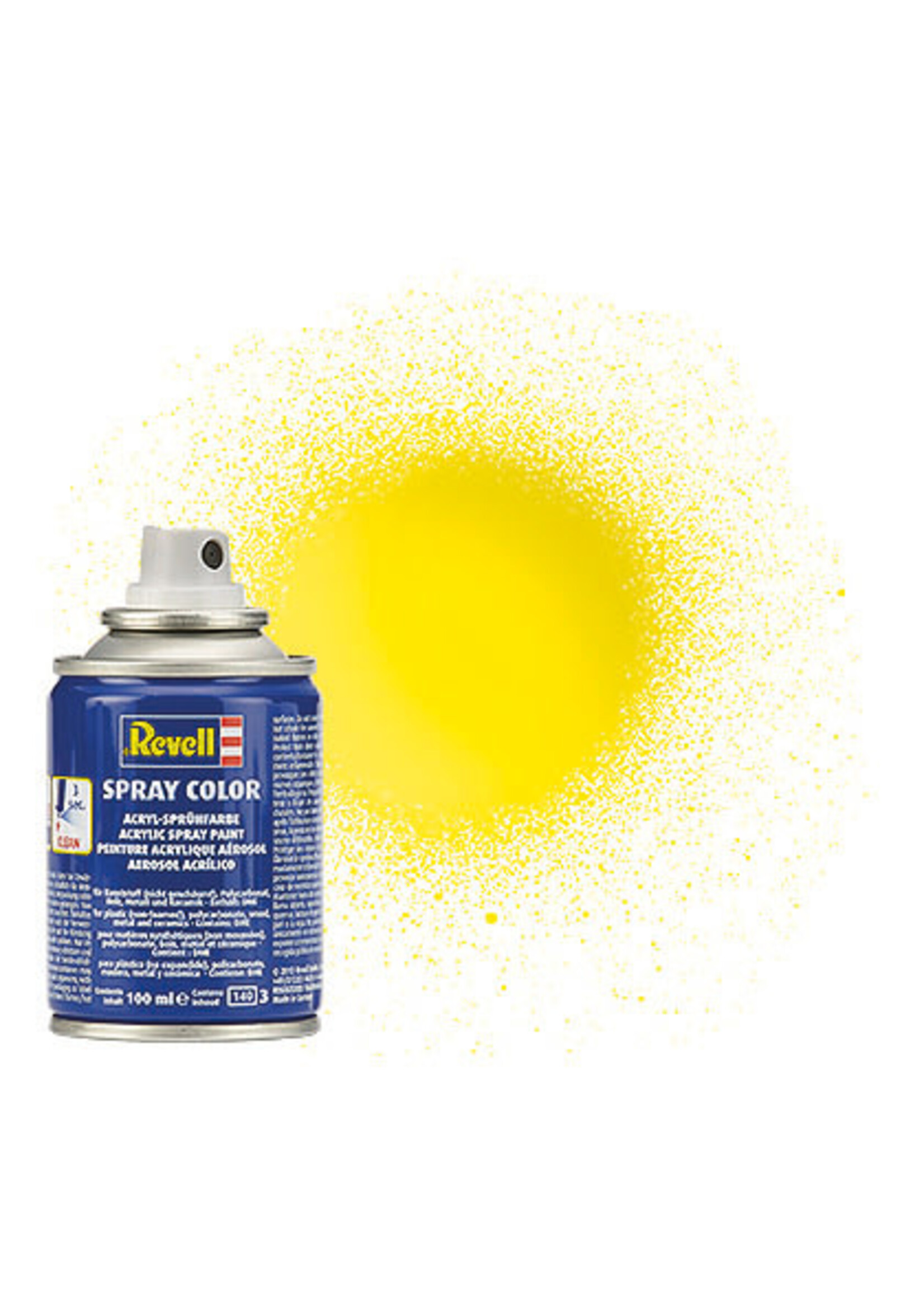 Revell RVG34112 Yellow Gloss Spray (100ml)