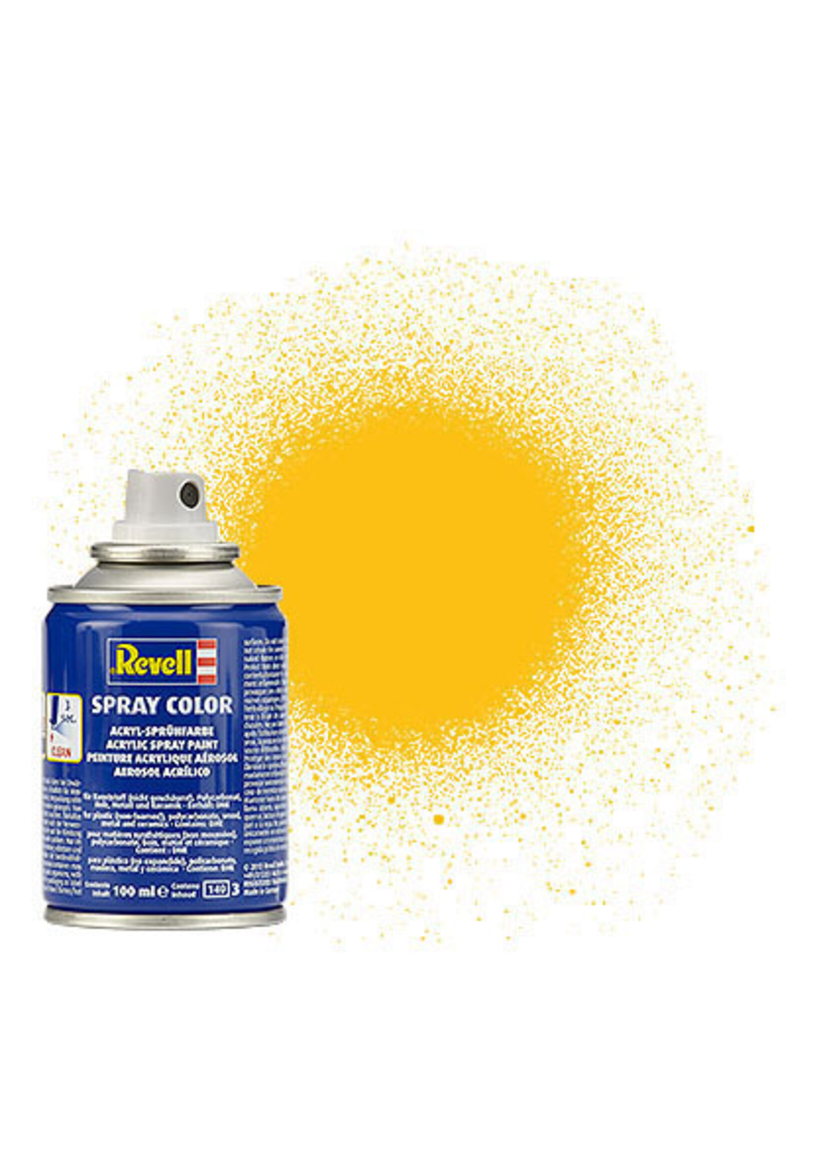 Revell RVG34115 Yellow Matte Spray (100ml)